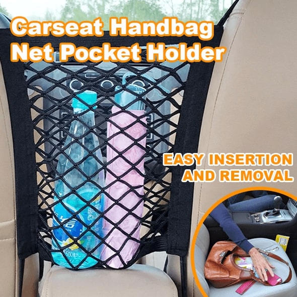 Carseat Handbag Net Pocket Holder