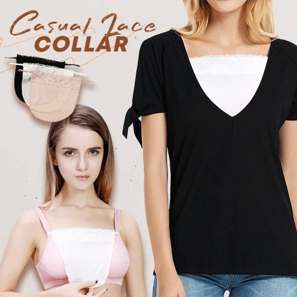 Casual Lace Collar