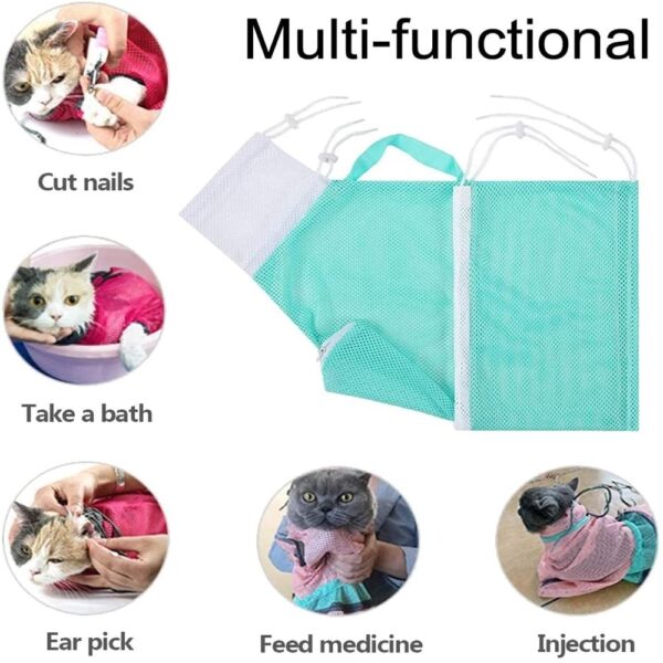 Multi Function Pet Grooming Bath Bag