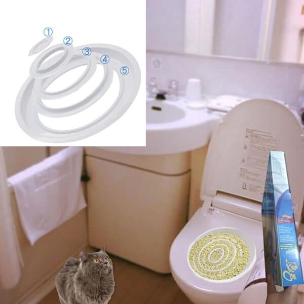 Muscle Simple Cat Toilet Trainer