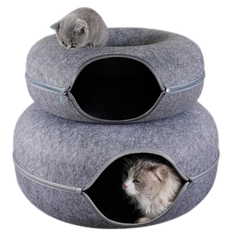 Hide-and-seek Cat Tunnel Bed