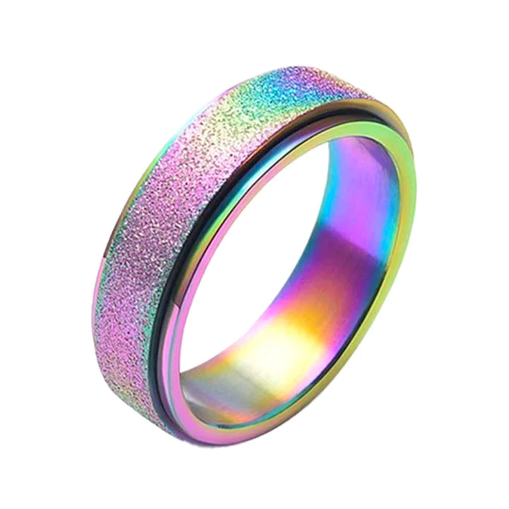 CĂŠleste Potassium ION Spinner Ring