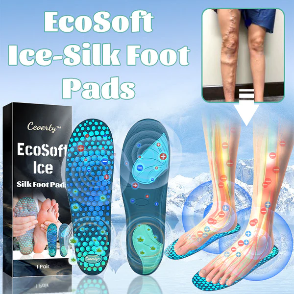 Ceoerty EcoSoft Ice-Silk Foot Pads