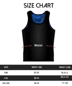 Paiduis Men's Anion Shape Compression Vest