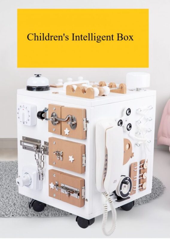 Children Wooden Education Box