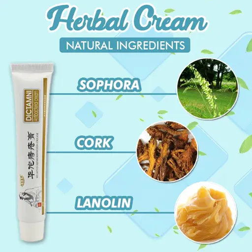 Chinese Herbal Hemorrhoids Cream