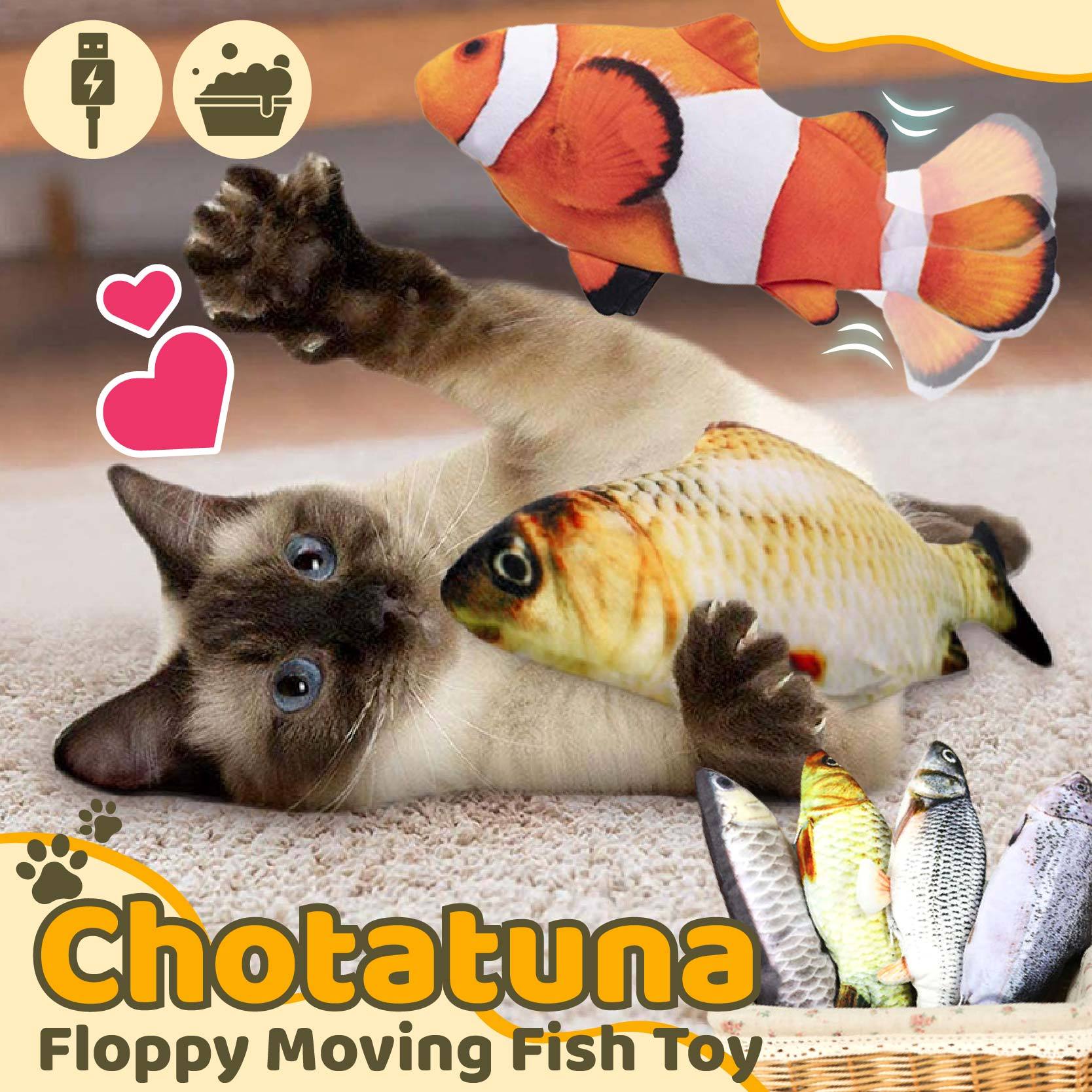 Chotatuna Floppy Moving Fish Toy