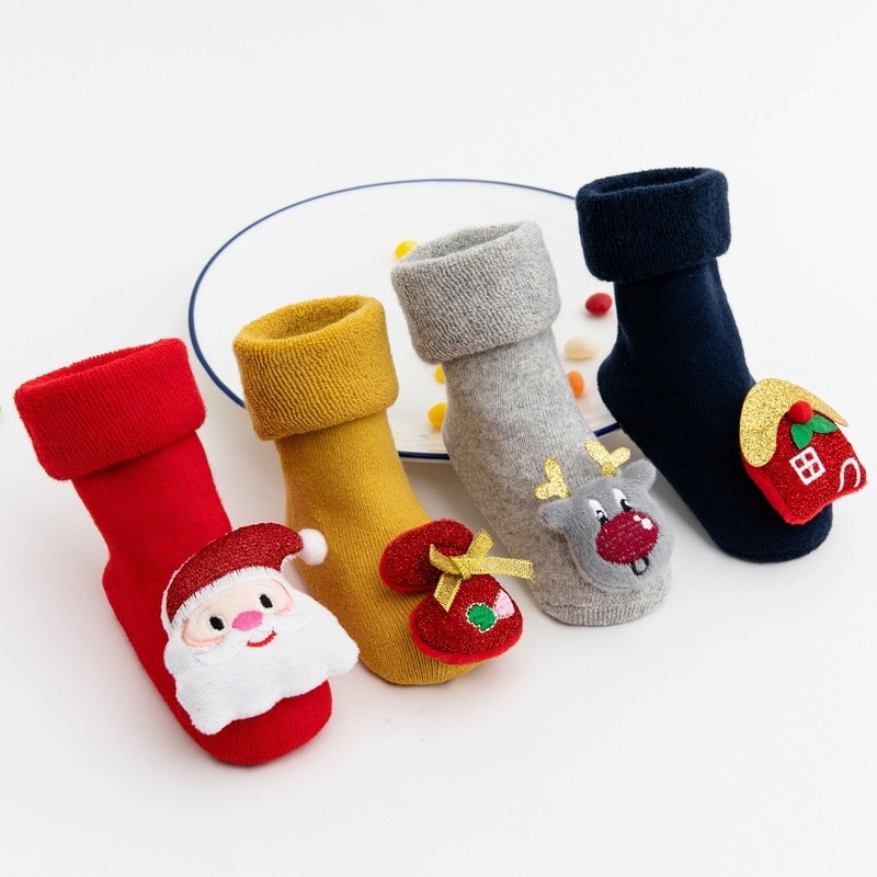 Christmas Baby Socks