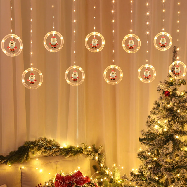 Christmas Decor Ring Lights