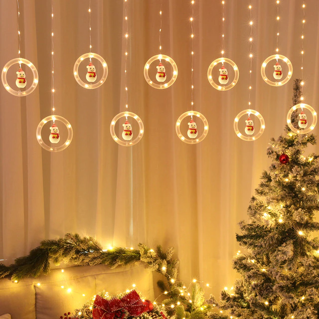 Christmas Decor Ring Lights