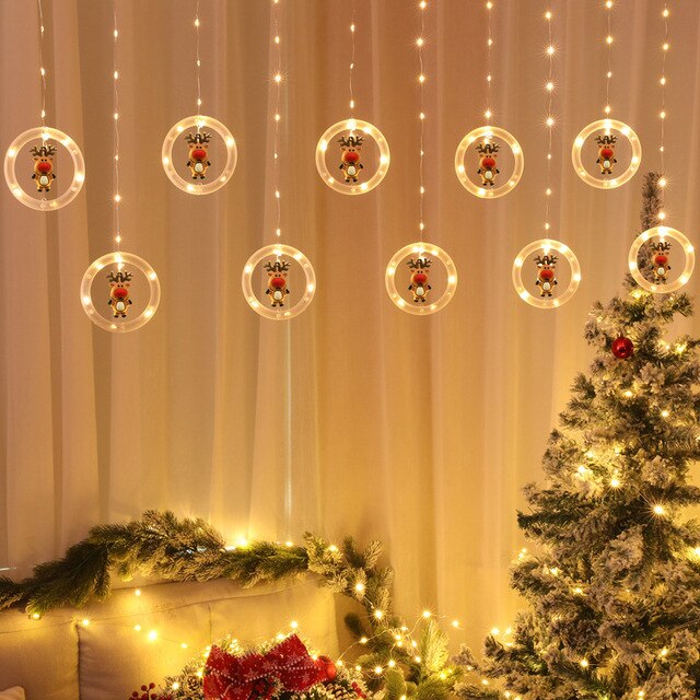 Christmas Decor Ring Lights