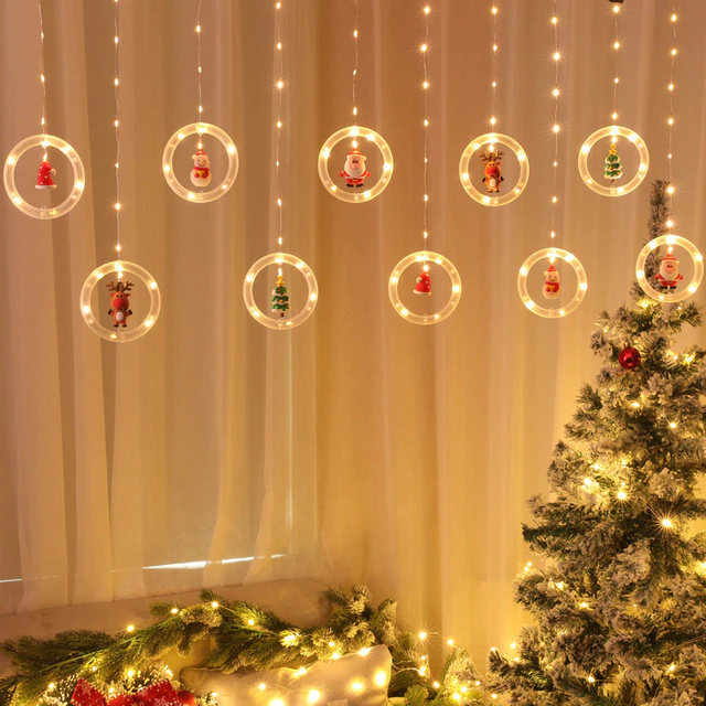 Christmas Decor Ring Lights