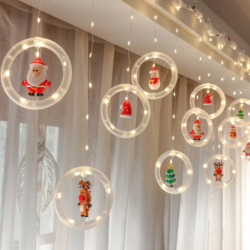 Christmas Decor Ring Lights