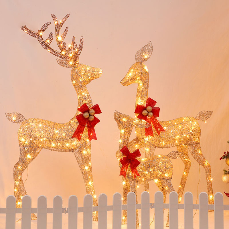 Lighted Christmas Deer