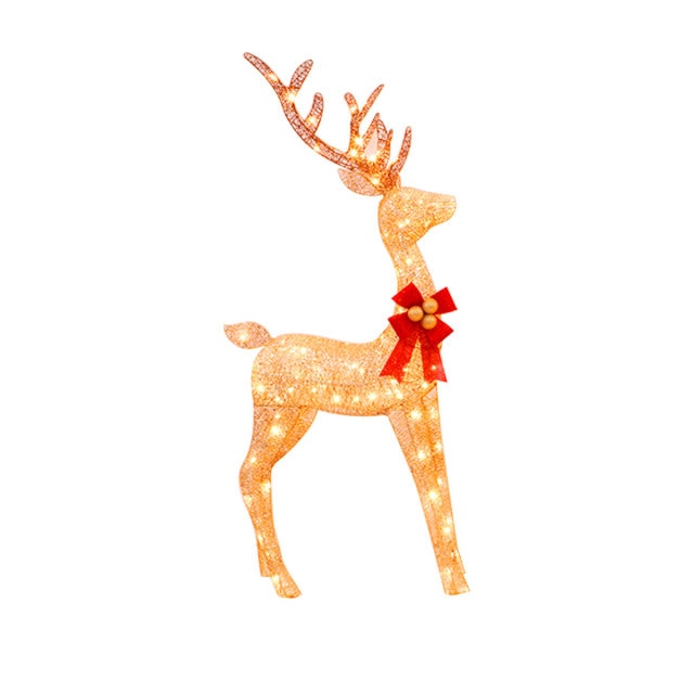 Lighted Christmas Deer