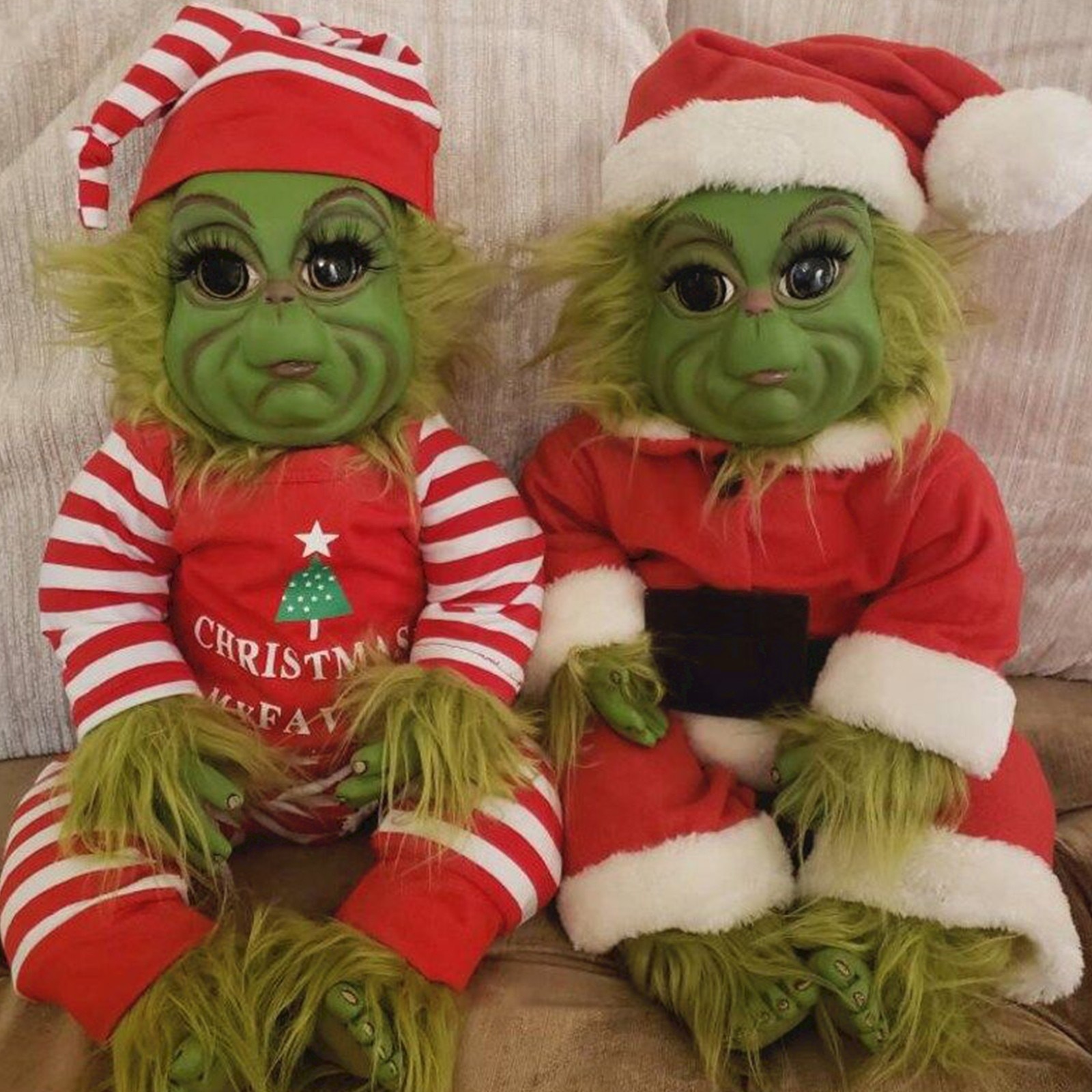 Christmas Grinch Doll