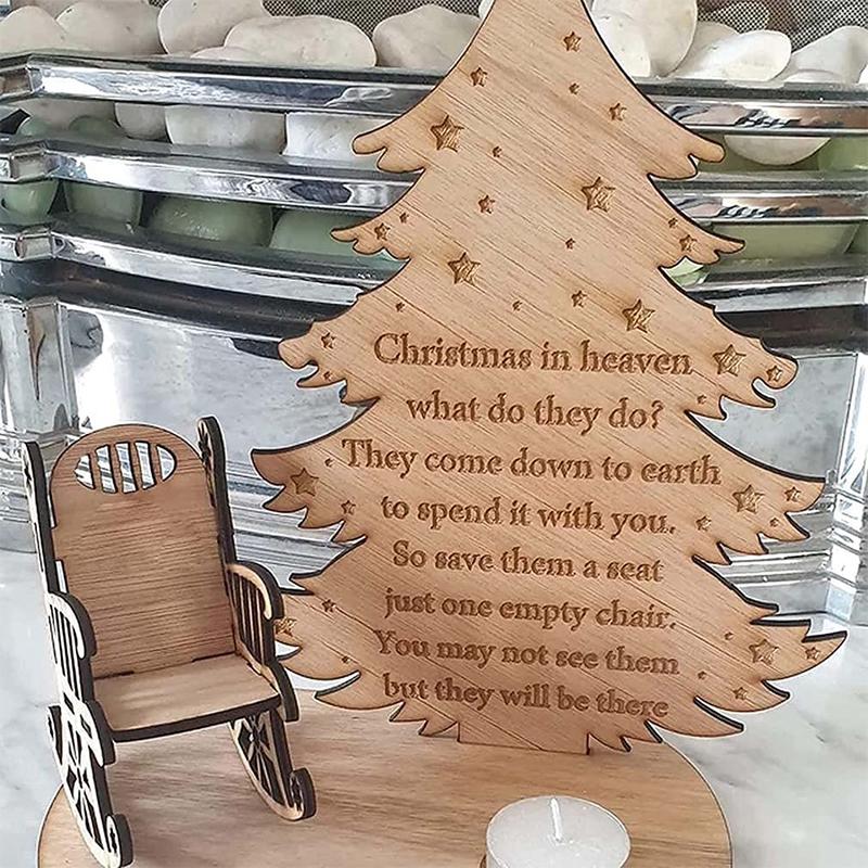 Christmas Remembrance Candle Ornament to Remember Loved Ones