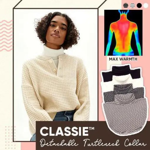 Classie Detachable Turtleneck Collar