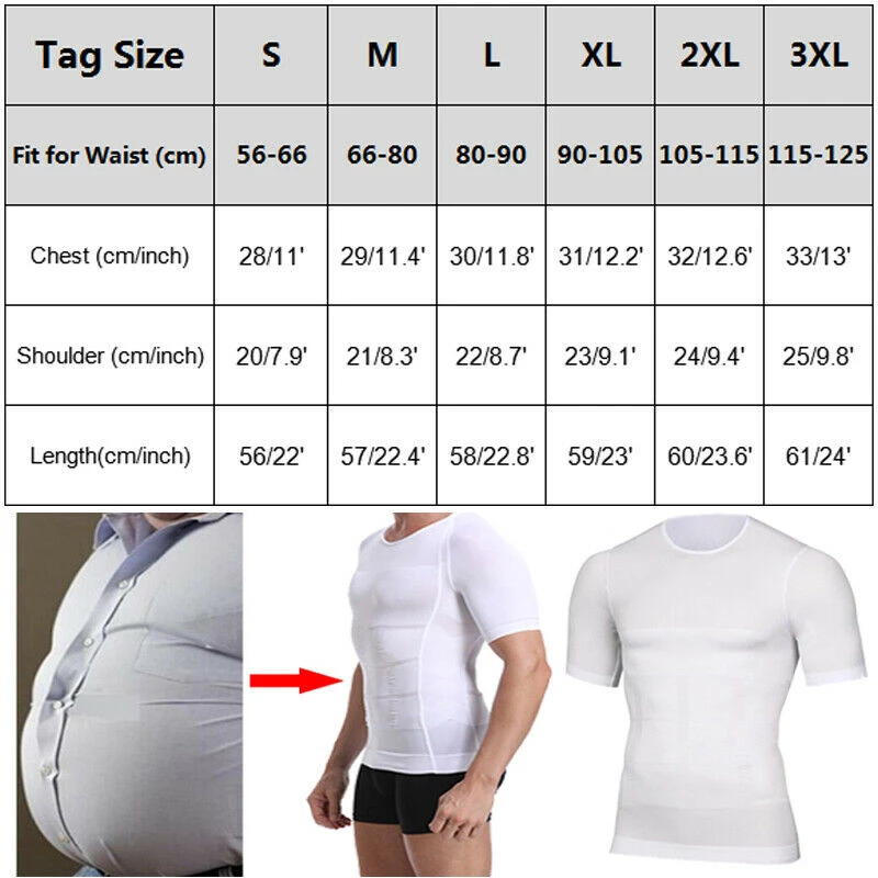 Men Shaper Cooling T Shirt