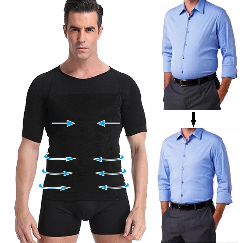 Men Shaper Cooling T Shirt