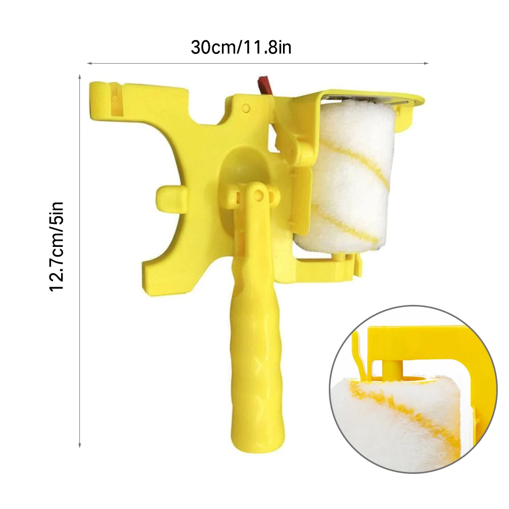 Clean Cut Paint Edger Trimming Roller Brush