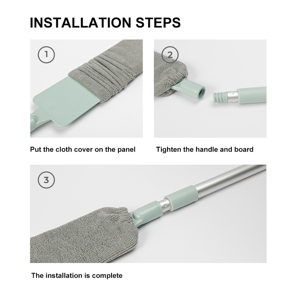 Retractable Gap Dust Cleaner