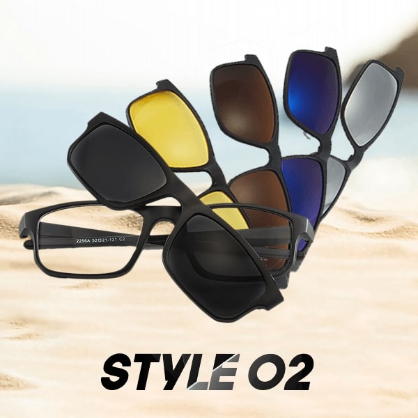 Clip-On Sunglass Set