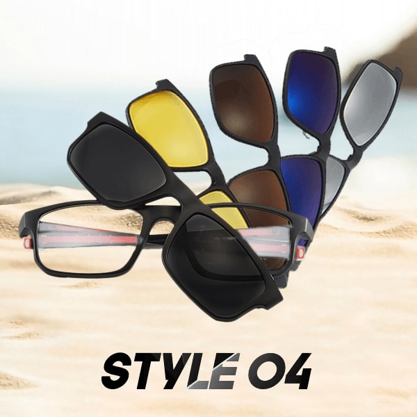 Clip-On Sunglass Set