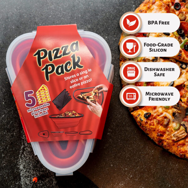 Collapsible Container For Pizza