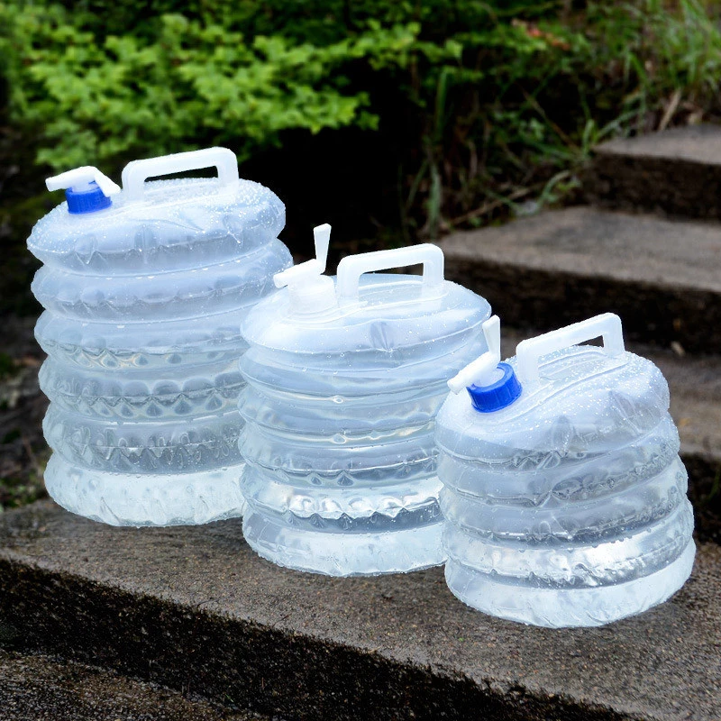 Collapsible Water Container With Spigot