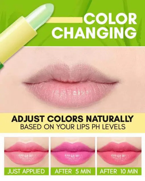 Color Changing Aloe Vera Lipstick