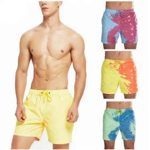 Color-changing Beach Shorts