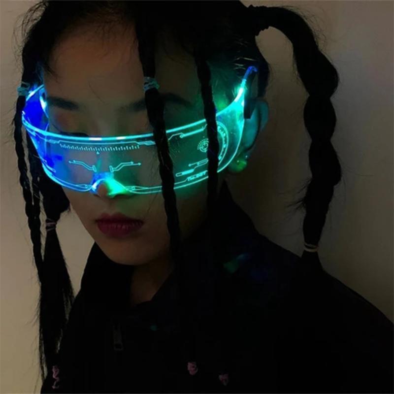 Colorful Luminous Glasses