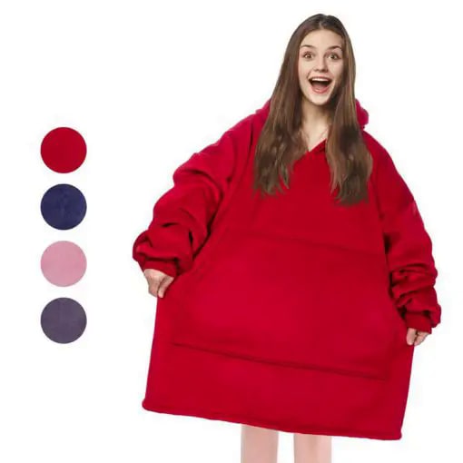 Comfybear Oversized Blanket Sweatshirt For Adults & Children