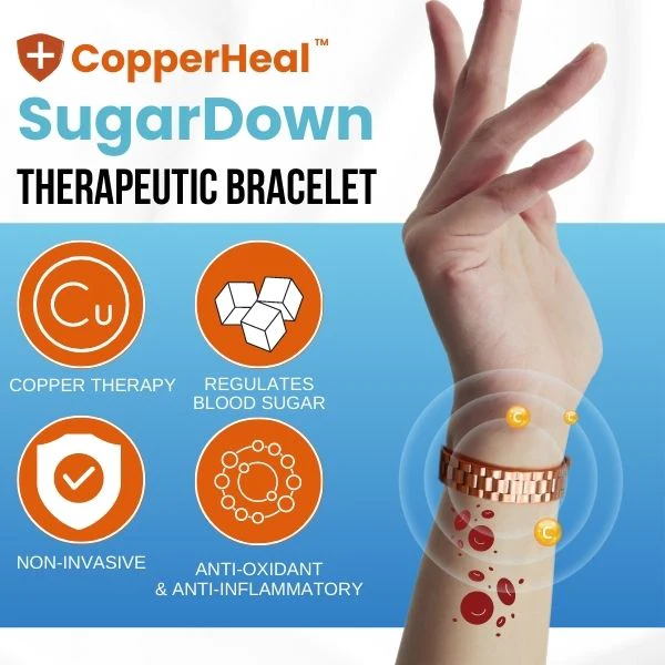 CopperHeal SugarDown Therapeutic Bracelet