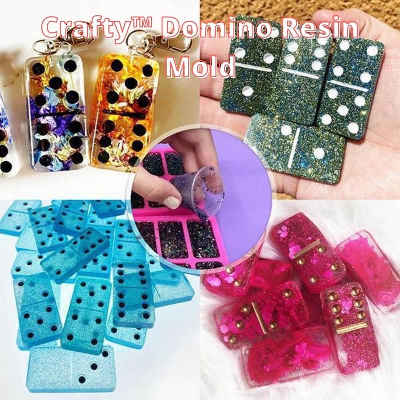 Sparkly Domino Resin Mold