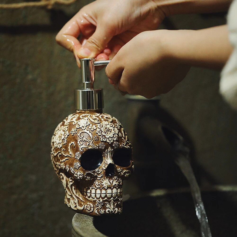 Creative Halloween Skull Soap Dispenser