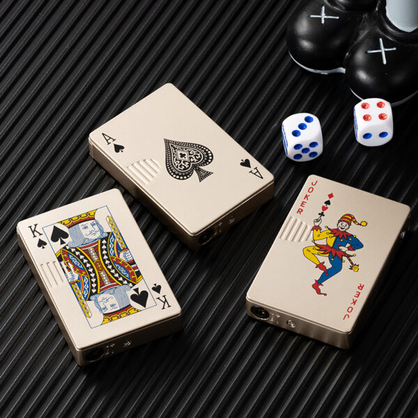 Playing Card Windproof Lighter