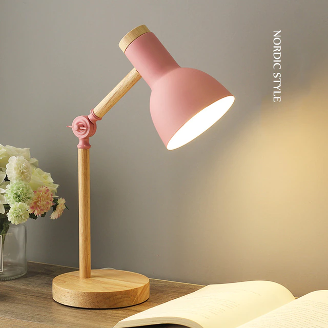 Wooden Folding Table Lamp 3D Night Light