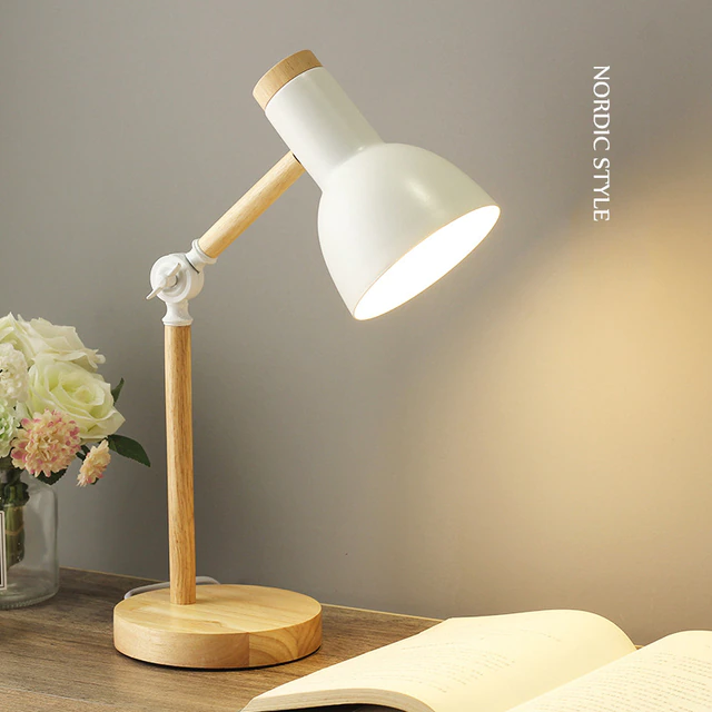 Wooden Folding Table Lamp 3D Night Light