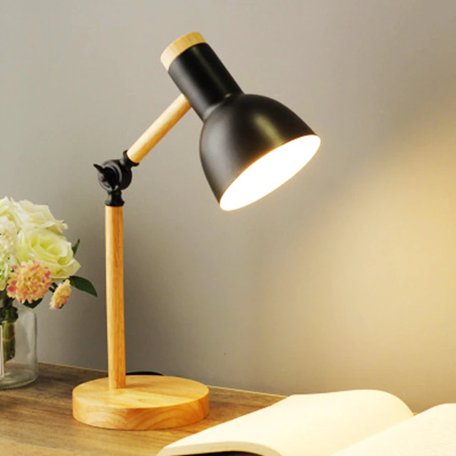 Wooden Folding Table Lamp 3D Night Light