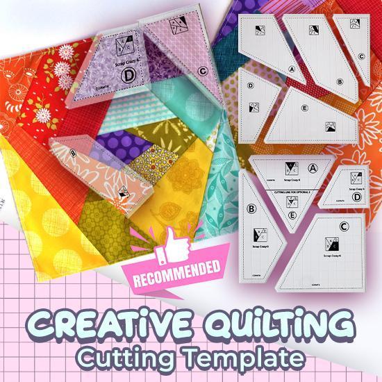 Creative Quilting Cutting Template