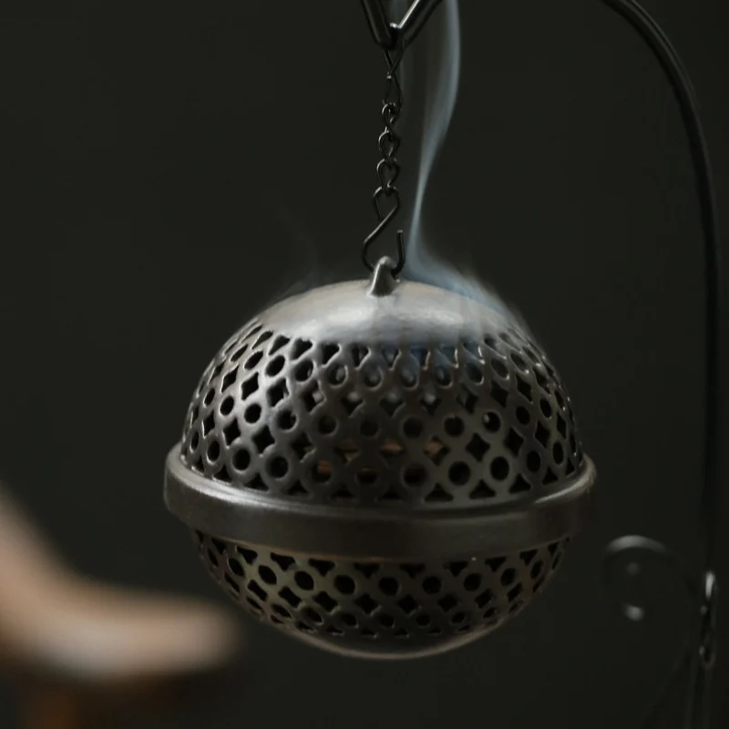 Creative Retro Iron Frame Incense Burner