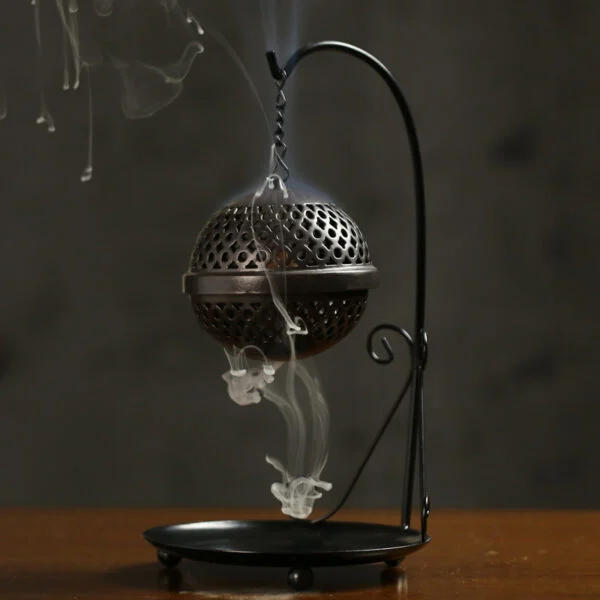 Creative Retro Iron Frame Incense Burner