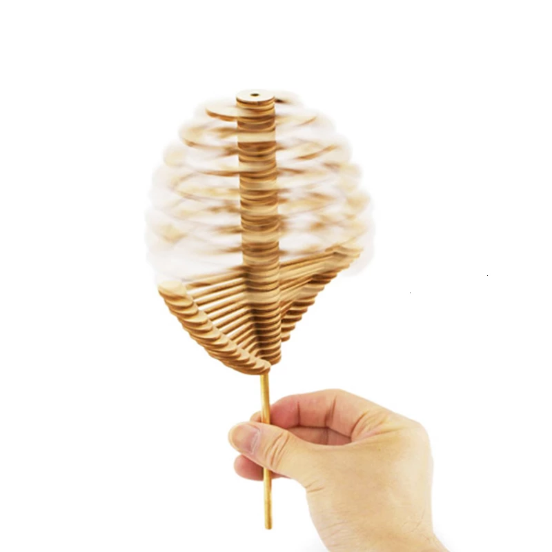 Wooden Lollipop Stress Relief Toy