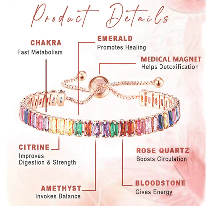 Vibreax Crystal Detox Slimming Healing Bracelet for Women