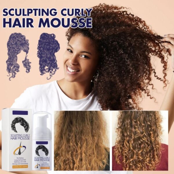 Curly Hair Styling Mousse