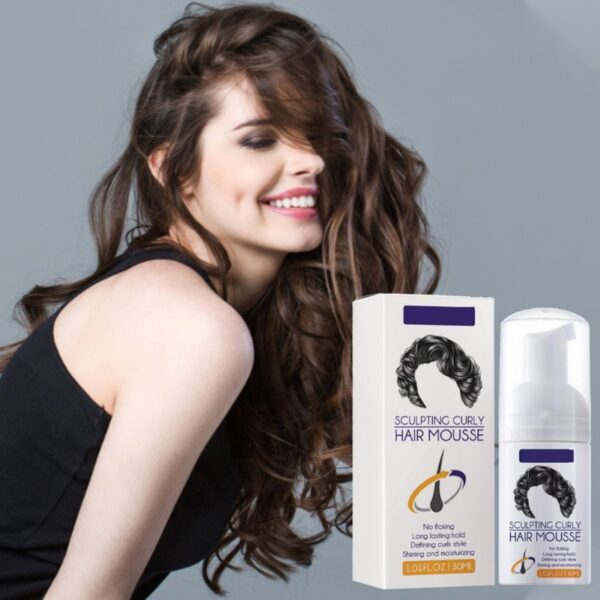 Curly Hair Styling Mousse