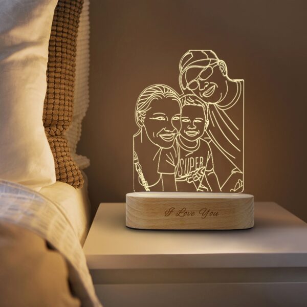 Custom 3D Love Lamp