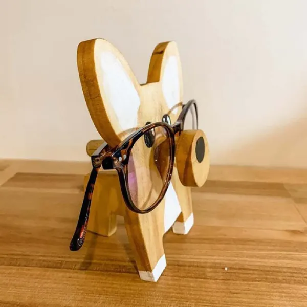 Tony-Handmade Corgi Glasses Stand